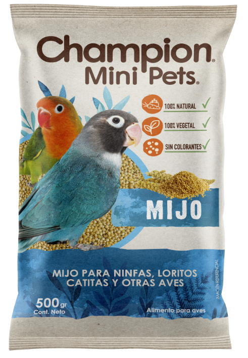 Envase Champion Mnipets Mijo